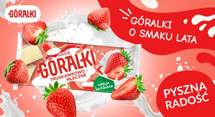 NOWOŚĆ! Góralki Truskawkowo-mleczne